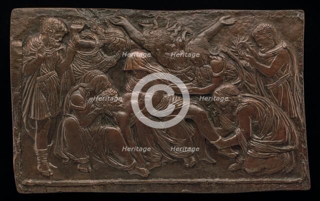 Mourning Over the Body of Jesus, 16th century. Creator: Unknown.