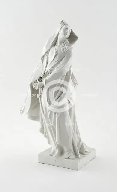 Mourning Madonna, Munich, 1756/58. Creator: Nymphenburg Porcelain Manufactory.