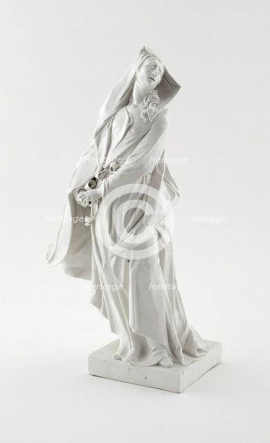 Mourning Madonna, Munich, 1756/58. Creator: Nymphenburg Porcelain Manufactory.