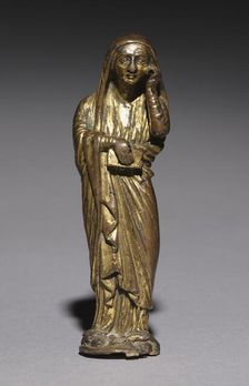 Mourning Mary, Probably from an Altar Cross, 1200-1300. Creator: Unknown