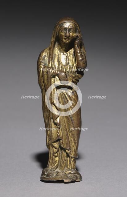 Mourning Mary, Probably from an Altar Cross, 1200-1300. Creator: Unknown.