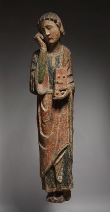 Mourning Saint John, c. 1250-1275. Creator: Unknown
