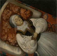 Mourning portrait of Catherine Horvath-Stansith, 1670-1700. Creator: Unknown