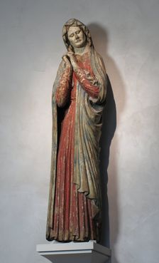 Mourning Virgin, Austrian, 13th century. Creator: Unknown