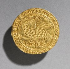 Mouton dOr of King Jean le Bon of France, 1350-1364 , 1350-1364. Creator: Unknown