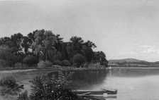 Mouth of the Moodna, on the Hudson 1874. Creator: G. W. Wellstood