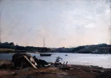 Mouth of the River 1868. Artist: Emmanuel Lansyer