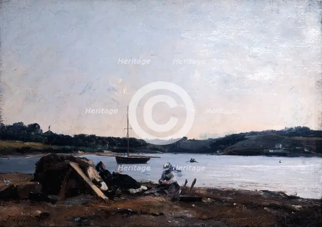 'Mouth of the River', 1868.  Artist: Emmanuel Lansyer