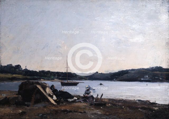 'Mouth of the River', 1868.  Artist: Emmanuel Lansyer