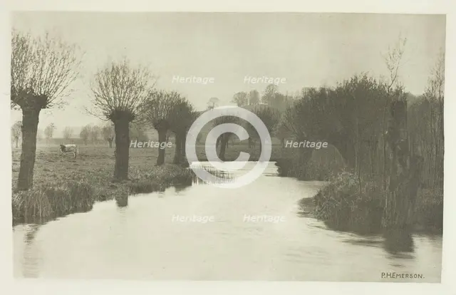 Mouth of the River Ash, 1880s. Creator: Peter Henry Emerson.