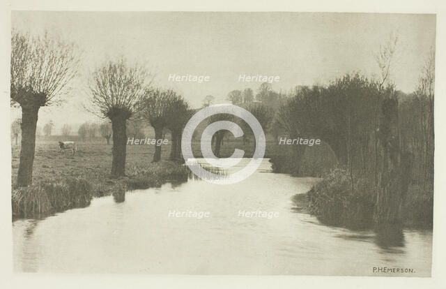 Mouth of the River Ash, 1880s. Creator: Peter Henry Emerson.