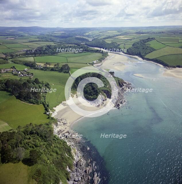 Mouth of the River Erme, Devon, 1975. Artist: Aerofilms.