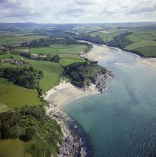 Mouth of the River Erme, Devon, 1975. Artist: Aerofilms