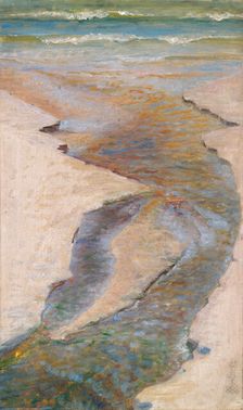 Mouth of the Stream, 1888. Creator: Suzette Holten