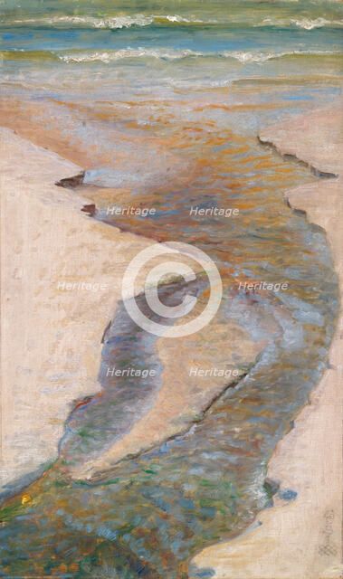 Mouth of the Stream, 1888. Creator: Suzette Holten.