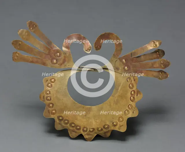 Mouth Mask, 100 BC-AD 700. Creator: Unknown.