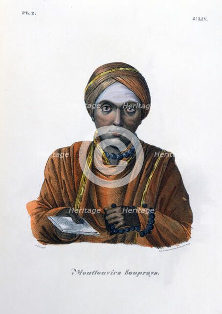 'Mouttouvira Soupraya', 1828. Artist: Marlet et Cie