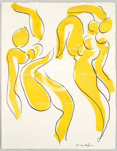 Mouvement de danse, 1945. Creator: Henri Matisse.