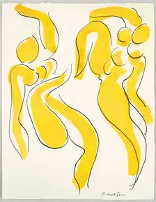 Mouvement de danse, 1945. Creator: Henri Matisse