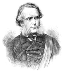 Movers and Seconders of the Address: Captain F. Egerton, 1870. Creator: Unknown