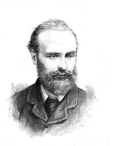 Movers and seconders of the Address in the two Houses of Parliament: the Earl of Onslow, 1880. Creator: Unknown