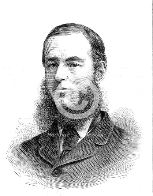Movers and seconders of the Address in the two Houses of Parliament: the Earl of Rosse, 1880. Creator: Unknown.