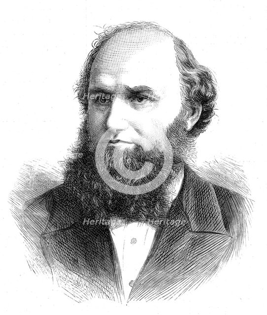Movers and seconders of the Address in the two Houses of Parliament: Mr. J.P. Corry, M.P., 1880. Creator: Unknown.