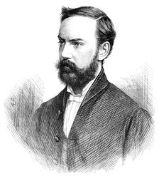 Movers and Seconders of the Address: Sir Charles Dilke, 1870. Creator: Unknown