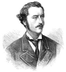 Movers and Seconders of the Address: the Marquis of Huntly, 1870. Creator: Unknown