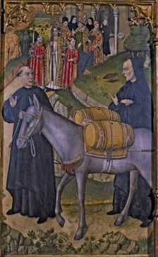 Moving of the relics of Saints Abdon and Senen side table of the altarpiece Saint Abdon and S…