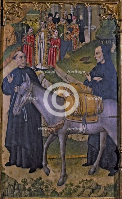  'Moving of the relics of Saints Abdon and Senen' side table of the altarpiece 'Saint Abdon and S…