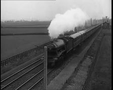 Moving Steam Train, 1931. Creator: British Pathe Ltd