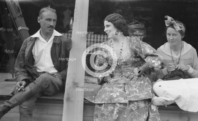 Movie set for a western, between 1896 and 1942. Creator: Arnold Genthe.