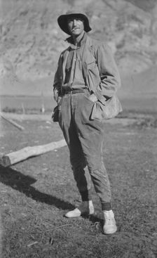 Movie set for a western, between 1896 and 1942. Creator: Arnold Genthe