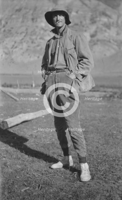Movie set for a western, between 1896 and 1942. Creator: Arnold Genthe.