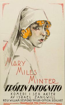 Movie poster "Nurse Marjorie" by William Desmond Taylor , 1922. Creator: Rohman, Eric (1891-1949)