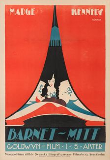 Movie poster "Baby Mine" by John S. Robertson and Hugo Ballin, 1917. Creator: Rohman, Eric (1891-1949)