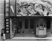 Movie theatre on Saint Charles Street, Liberty Theater, New Orleans, Louisiana, 1935 or 1936. Creator: Walker Evans