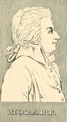 Mozart (1756-1791), 1830. Creator: Unknown