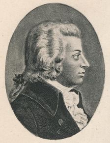 Mozart. 1895. Creator: Unknown