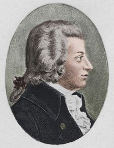 Mozart. 1895. Creator: Unknown