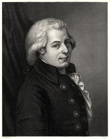 Mozart c1777, (19th century). Creator: C Cook
