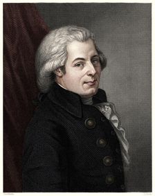 Mozart c1777, (19th century). Creator: C Cook