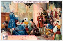 Mozart listening to Allegri's Miserere 1771, (1906)