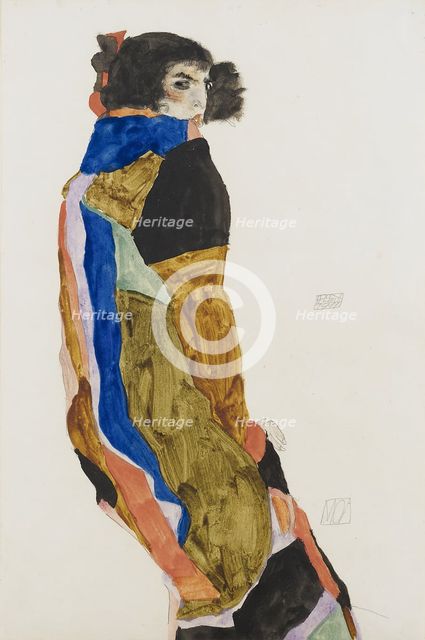 Moa, 1911. Artist: Schiele, Egon (1890–1918)