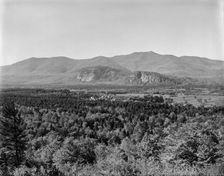 Moat Mountain and ledge from Mt. Surprise, North Conway and Intervale, White..., c1890-1901. Creator: Unknown