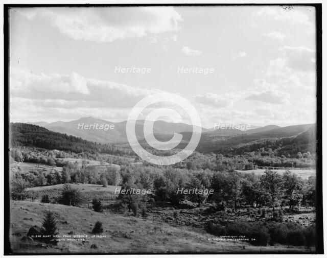 Moat Mtn. from Ditson's, Jackson, White Mountains, c1900. Creator: Unknown.