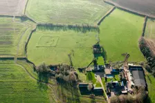 Moated site, associated ponds and earthworks, Gloucestershire, 2014. Creator: Historic England Staff Photographer