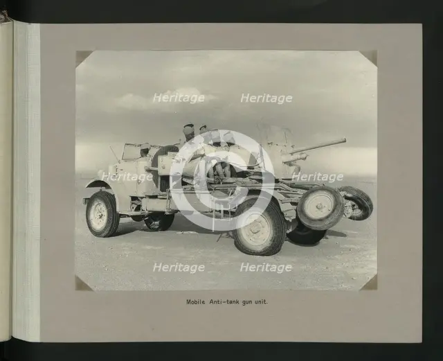 Mobile anti-tank gun unit, 1964. Creator: Colonial Office.