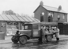Mobile confectionery shop, a 1932 Bedford 30cwt WS lorry, (c1932?)